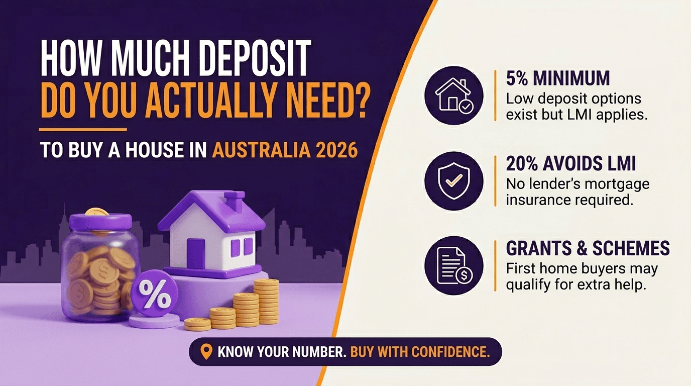 How Much Deposit Do You Actually Need to Buy a House in Australia in 2026?