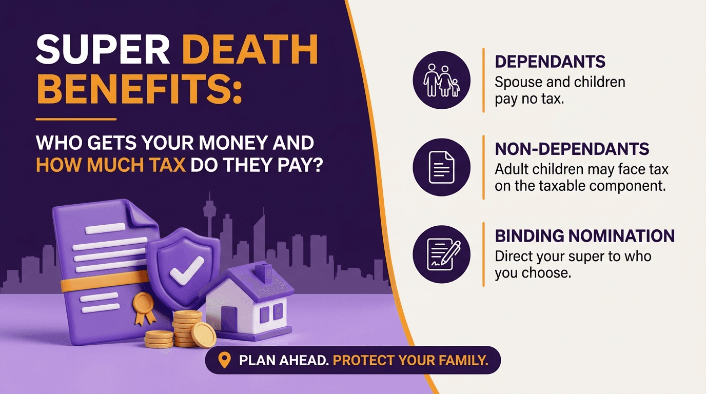 Super Death Benefits: Who Gets Your Money and How Much Tax Do They Pay? 