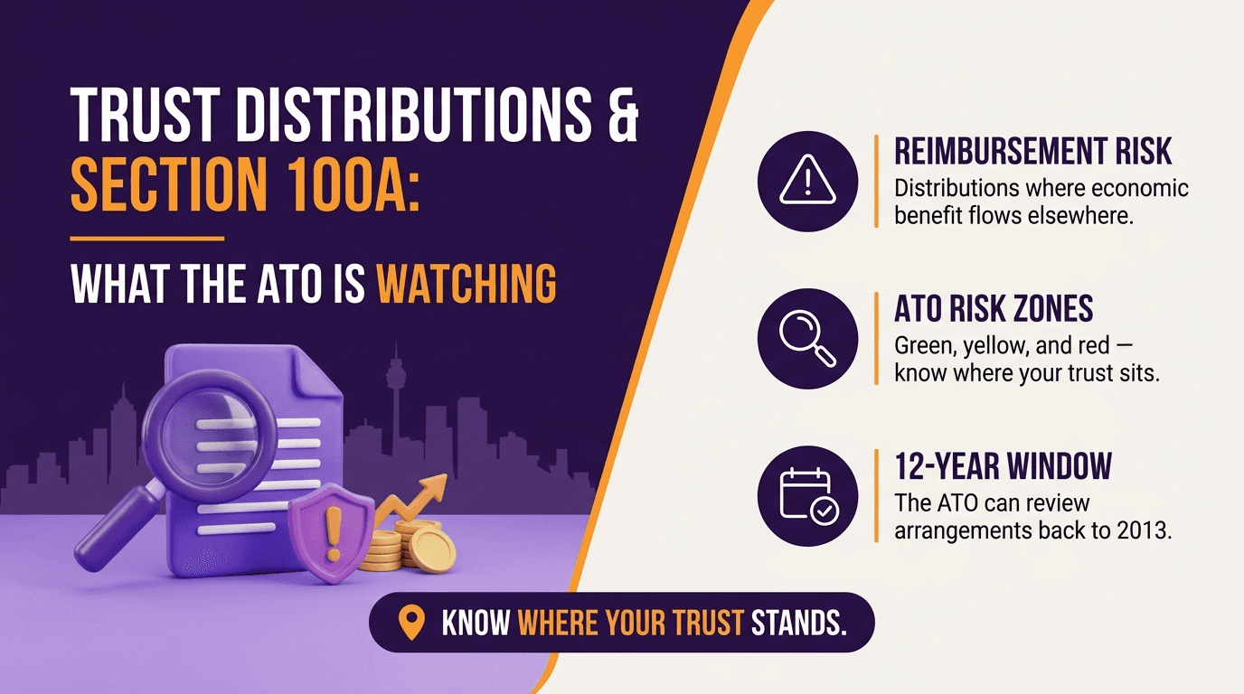 Trust Distributions and Section 100A: What the ATO Is Watching 