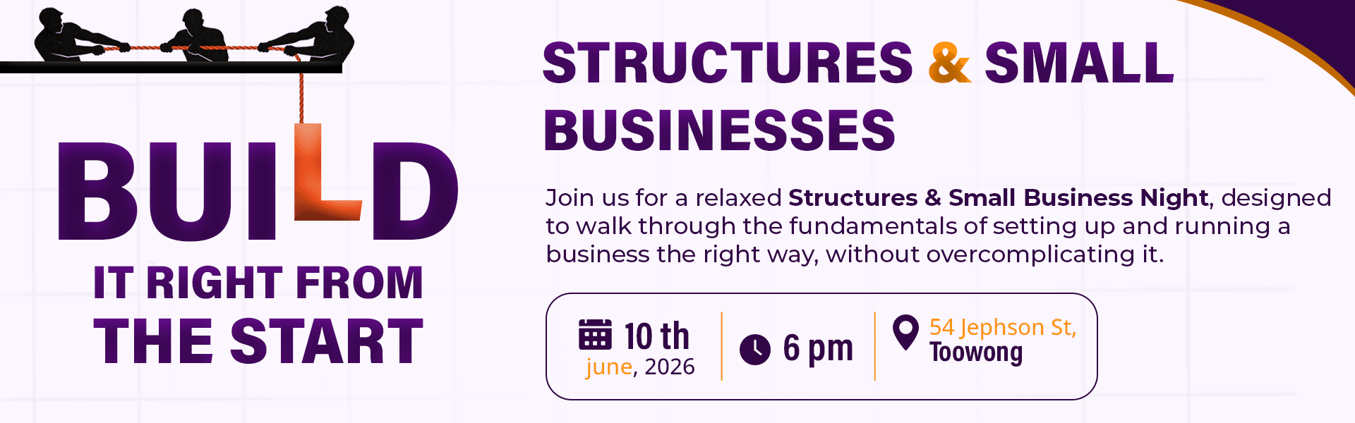 Structures & Small Businesses poster